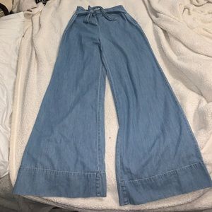 Forever21 Wide leg blue Jeans